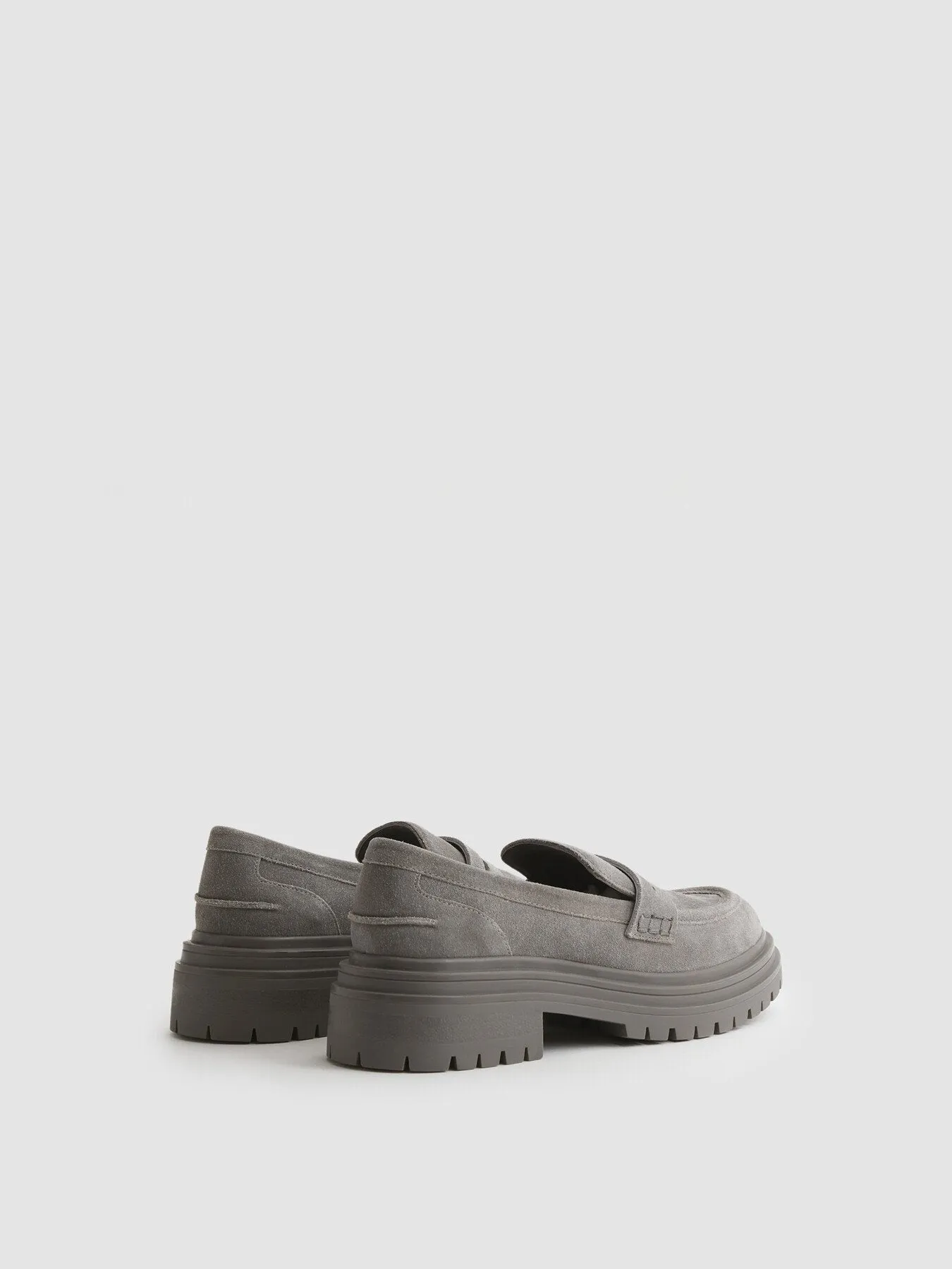 Adele Suede Chunky Cleated Loafers