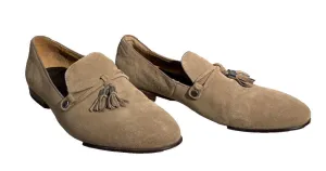 Aldo Suede loafers brown Size 8M 10L