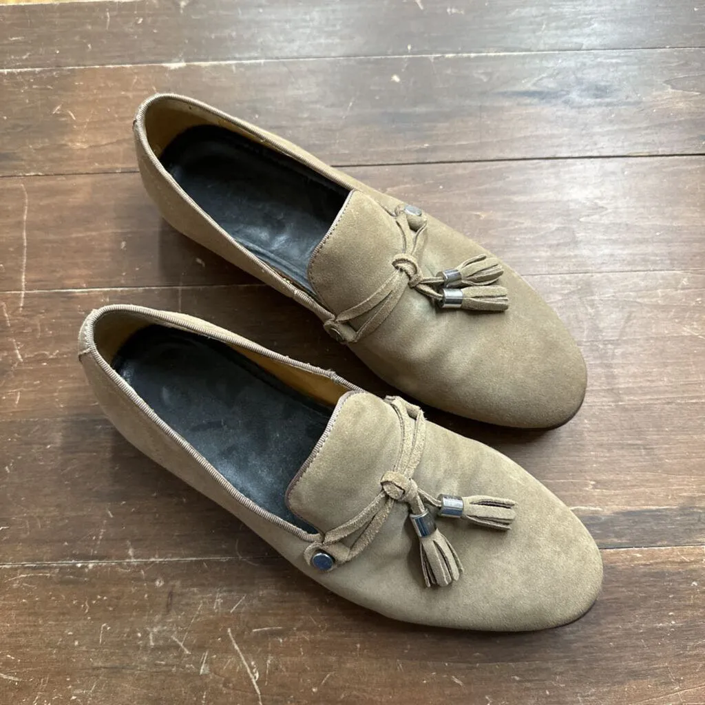 Aldo Suede loafers brown Size 8M 10L