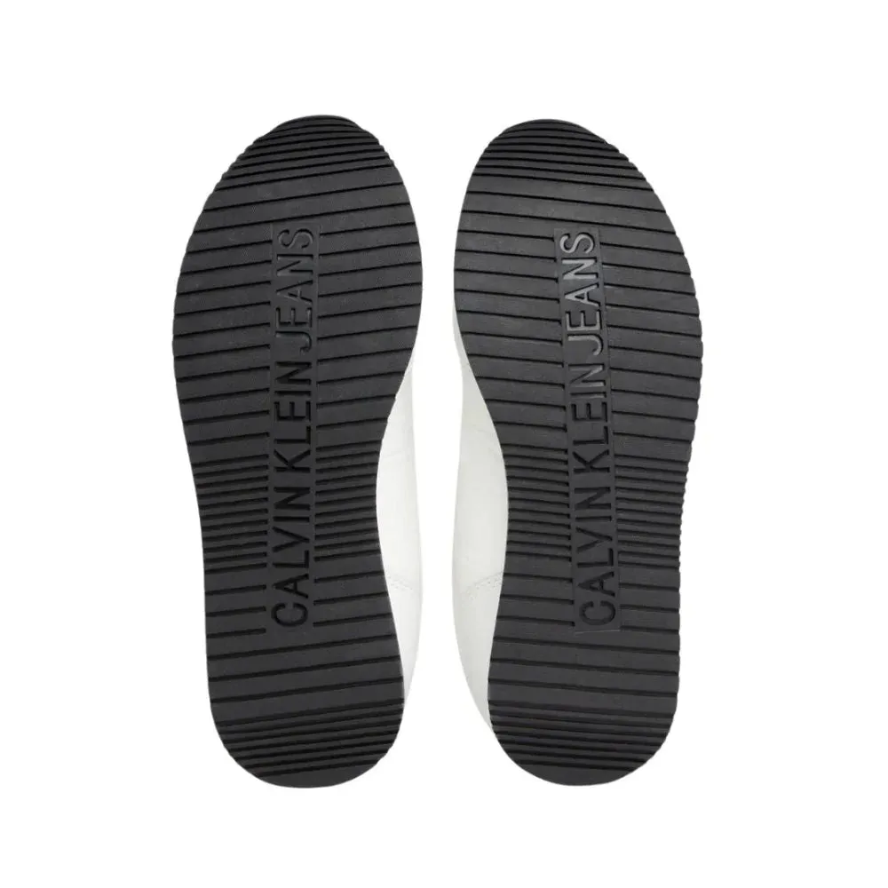 Calvin Klein Jeans Runner Low Lace Mix ML Met Women YW0YW01370-WHTBLK
