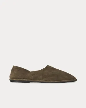 Canal Suede Ash Slip Ons
