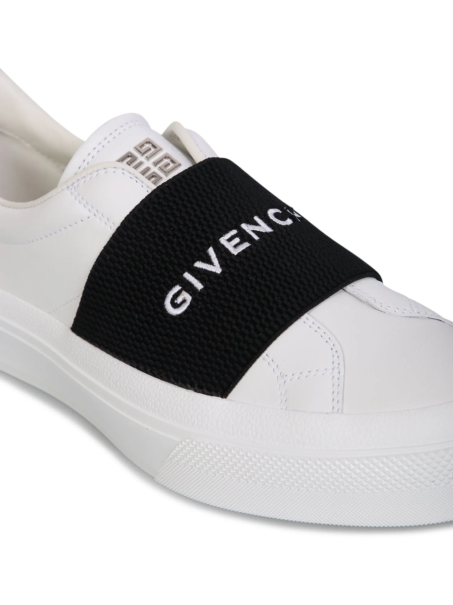 Elastic band white sneakers by Givenchy
