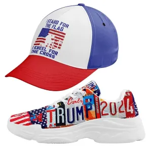 Luxury Gifts,Personalized Perfect Combo Deal, Custom Patriotic Hat and Sneakers,FN020-24020041-Hats-C0601