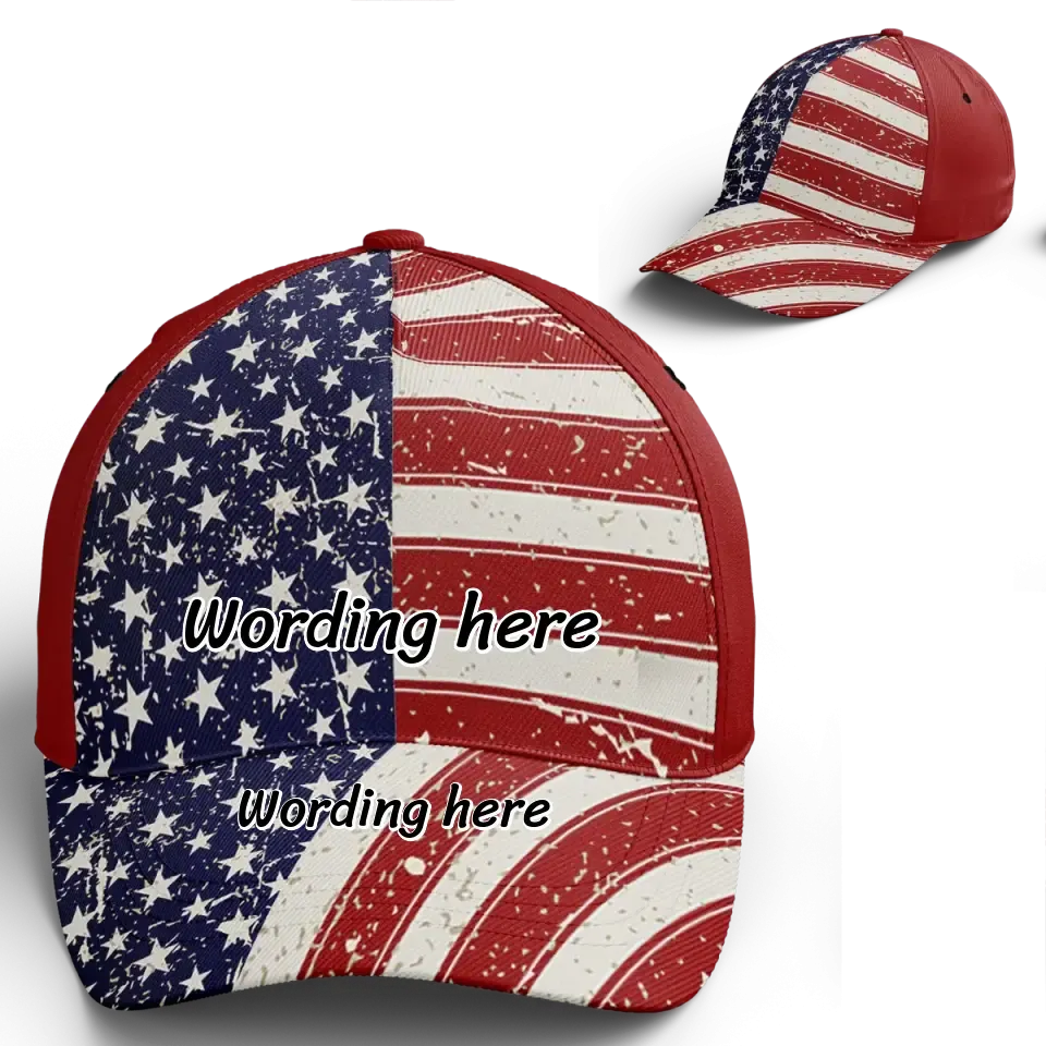 Luxury Gifts,Personalized Perfect Combo Deal, Custom Patriotic Hat and Sneakers,FN020-24020041-Hats-C0601