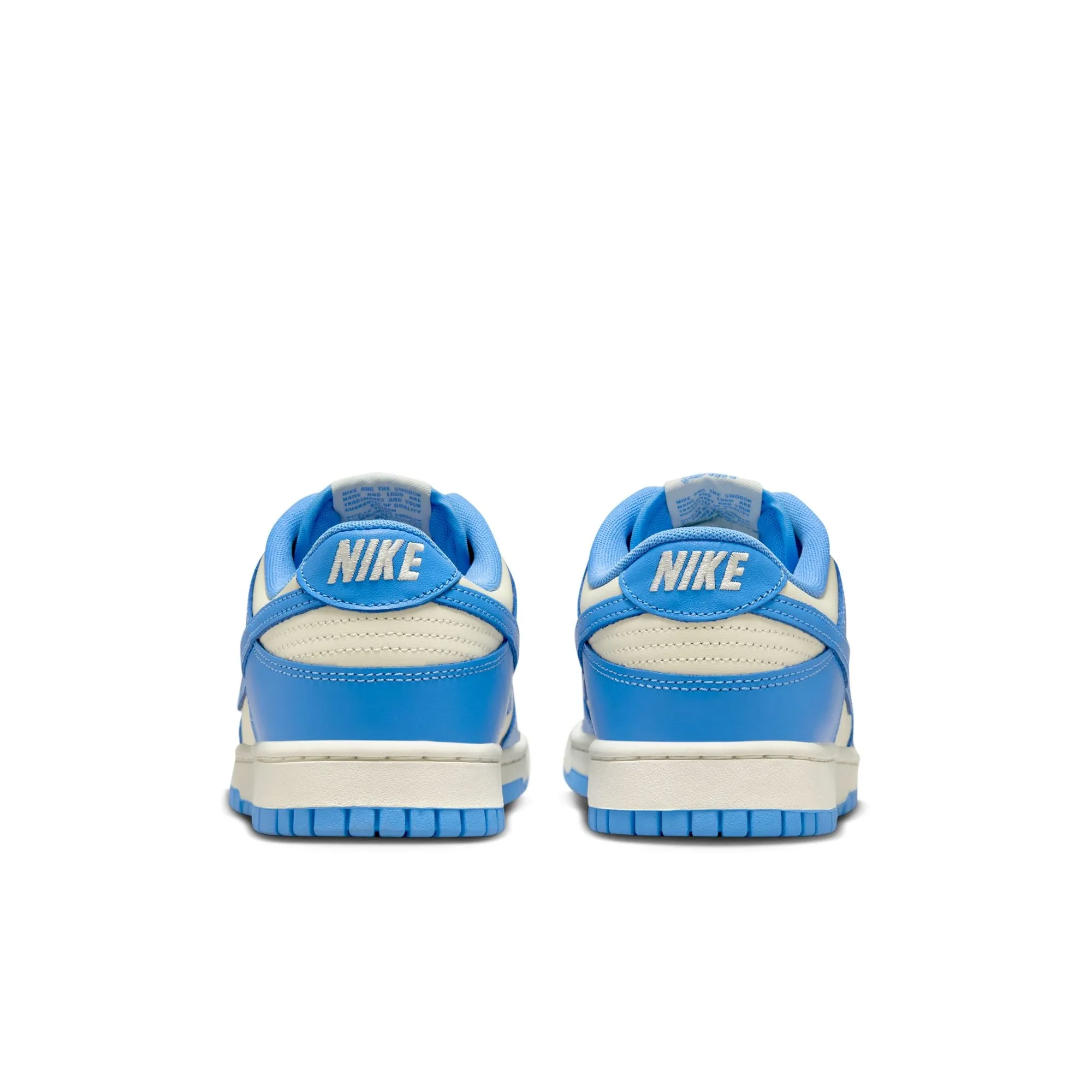 Men's Nike Dunk Low Retro - COCONUT MILK/UNIVERSITY BLUE-GYM RED
