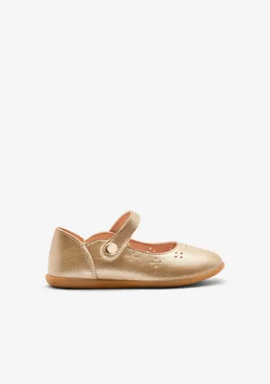 Metallized Gold Die-Cut Ballerina