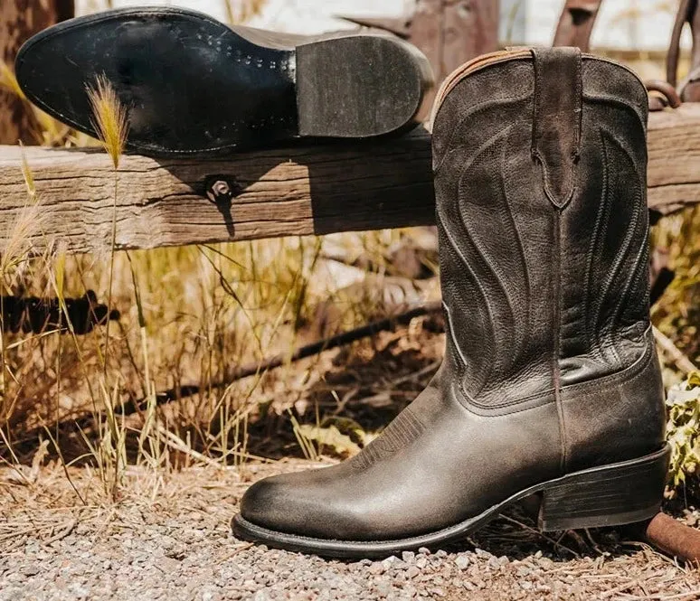 Original Thomas Western leather cowboy boots for men