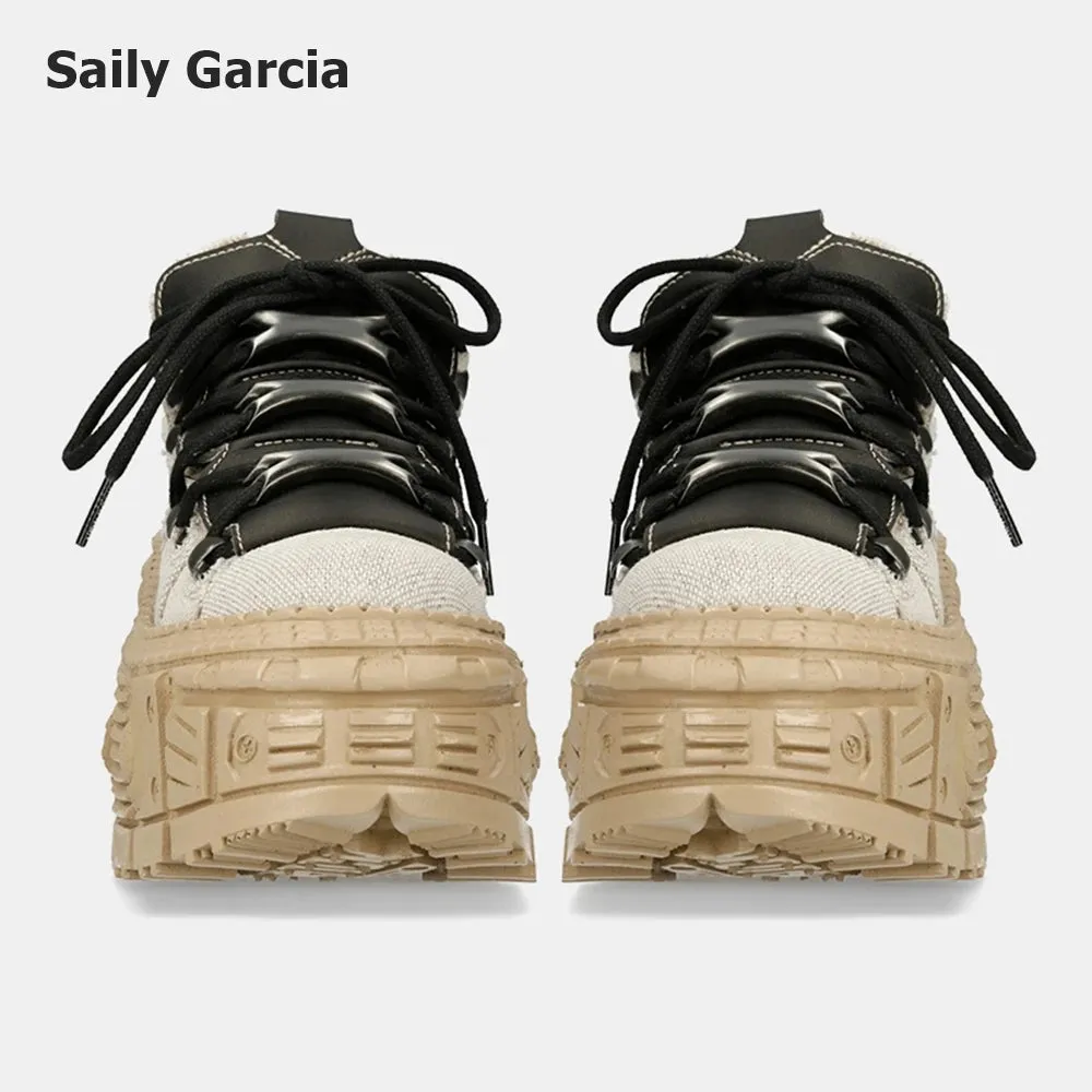 Saily Garcia Punk Riot Boots – Thick Sole Mayhem for Rebels, Rockers & Runaways