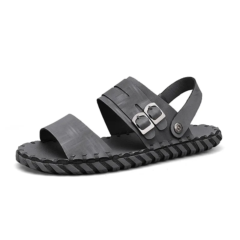 Sohiwoo Summer New Breathable Beach Shoes, Anti slip and Durable Soft Sole, Casual and Sports Dual Use, External Wear, Sandal Slippers