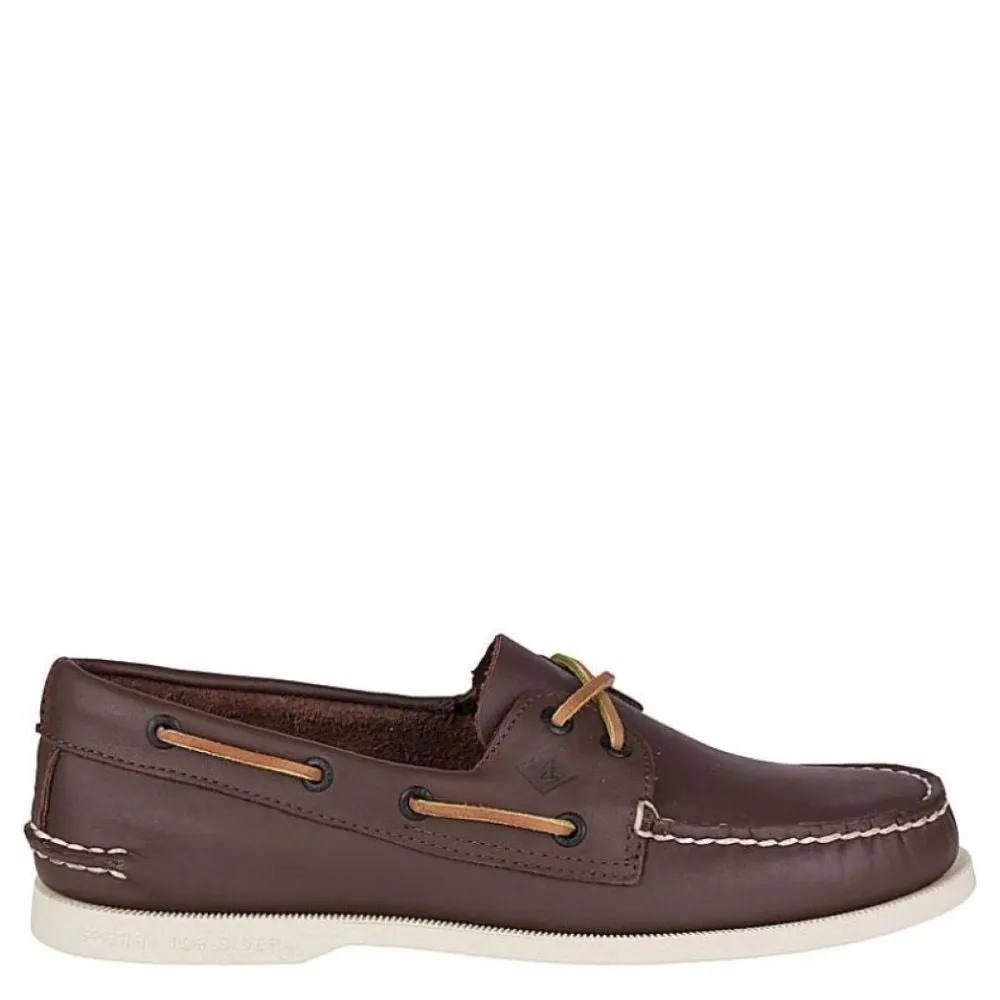 Sperry Men's Authentic Original 2-Eye Boat Shoe in Classic Brown