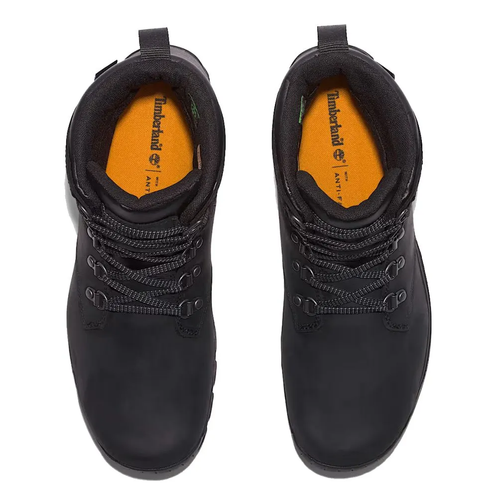 Timberland Men's Chillberg Waterproof Insulated Mid Boot in Black Full-Grain
