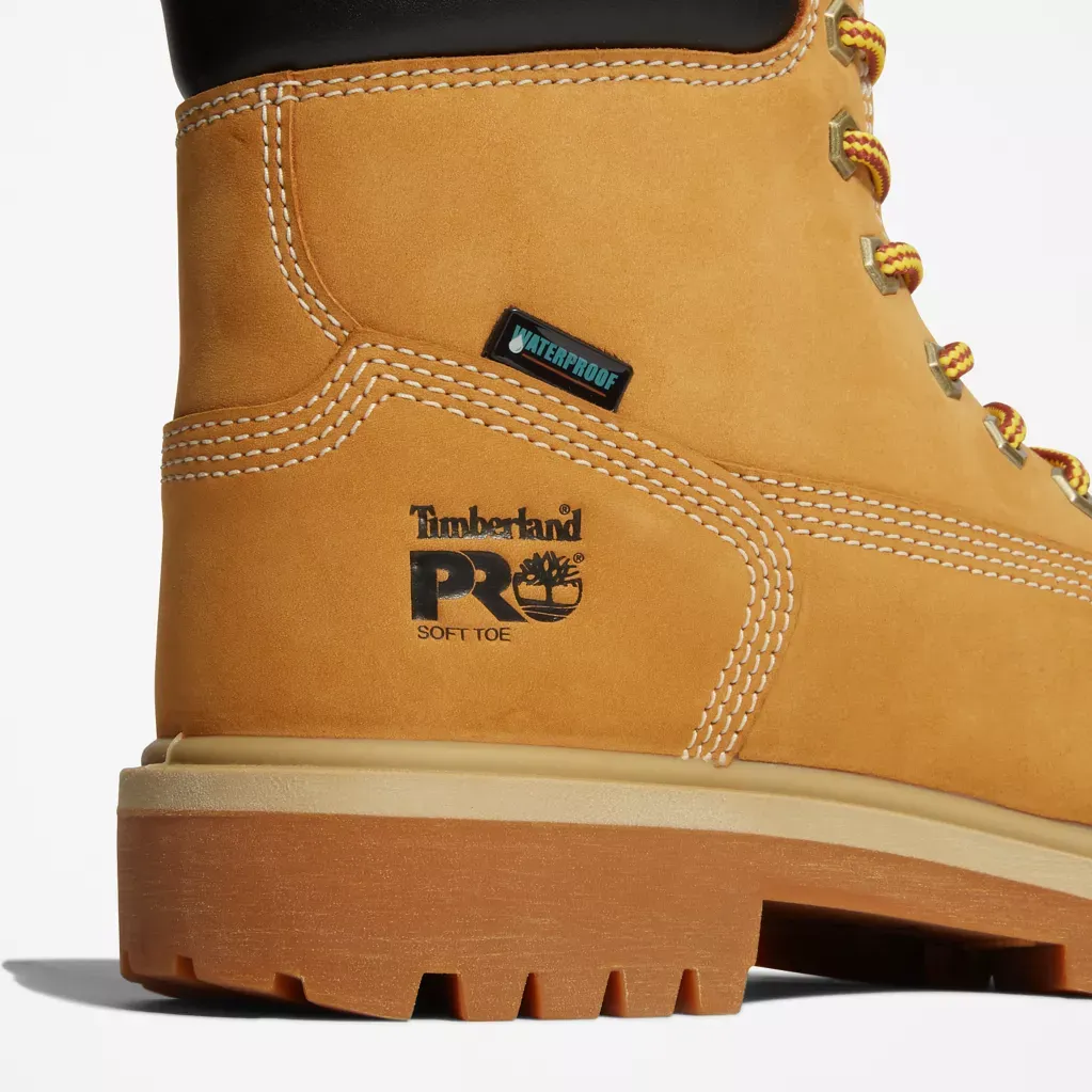 Timberland Pro Women's Direct Attach 6" WP Work Boot -Wheat- TB0A2QZX231