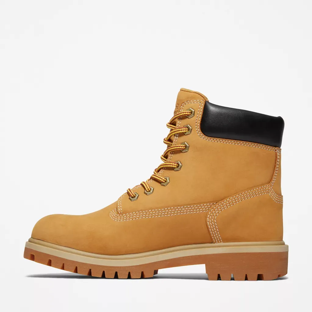 Timberland Pro Women's Direct Attach 6" WP Work Boot -Wheat- TB0A2QZX231